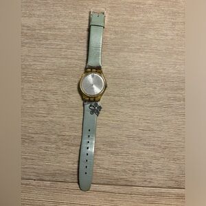 Vintage Floral Swiss Swatch